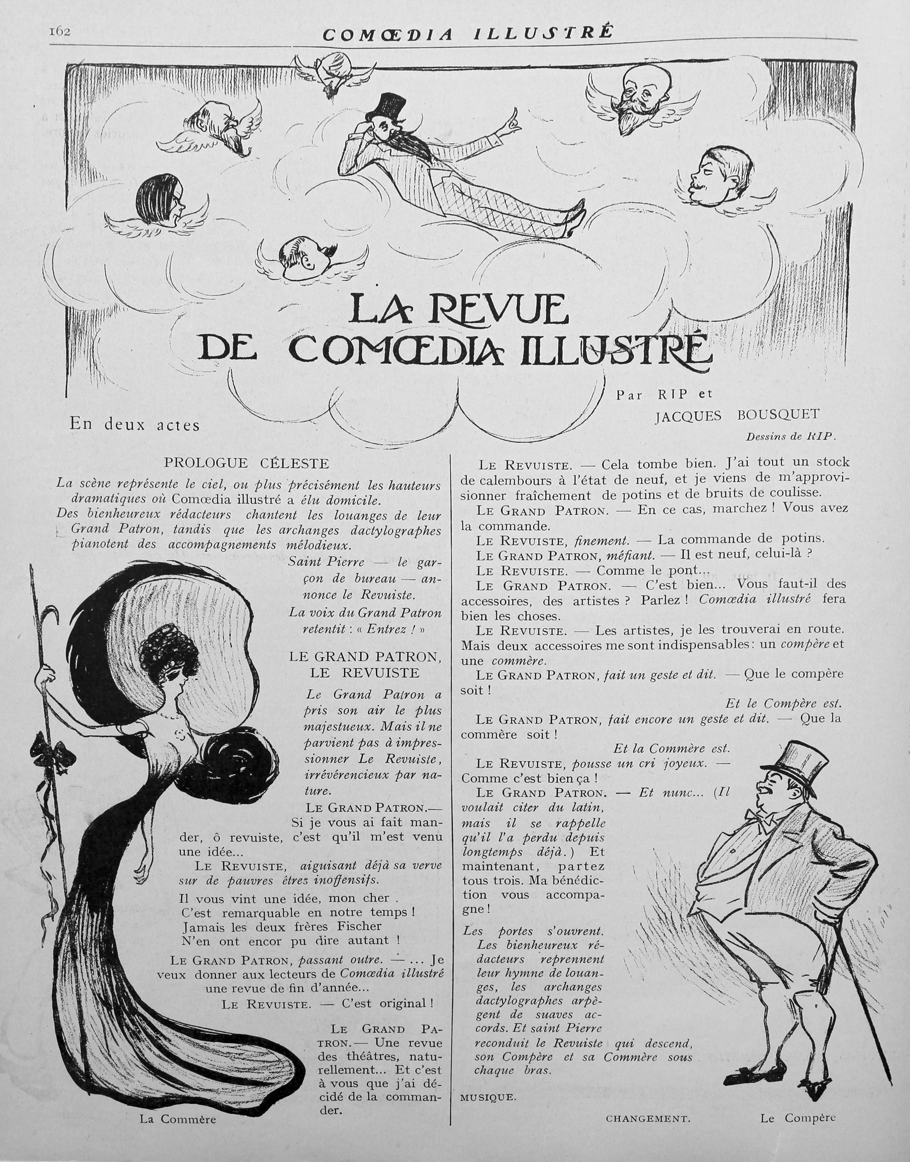G. Talmont "Comment Madame Mariquita monte un Ballet", Comoedia illustré, 15 décembre 1908, p. 21-23
