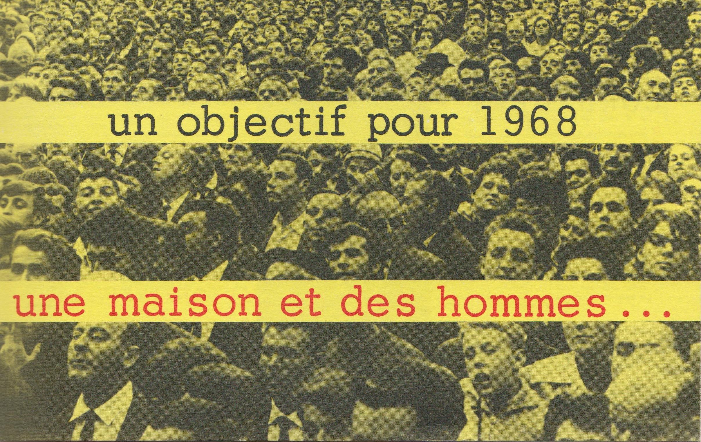 Fig. A - Brochure de l’association pour une Maison de la Culture à Grenoble (nov. 1965).