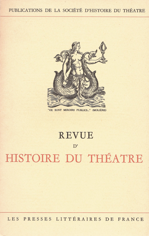 Les deux Bérénice – Documents inédits sur l’Hôtel de Bourgogne