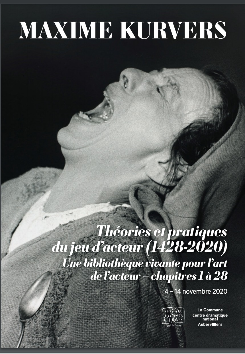 Entretien de la Société d’Histoire du Théâtre avec Maxime Kurvers