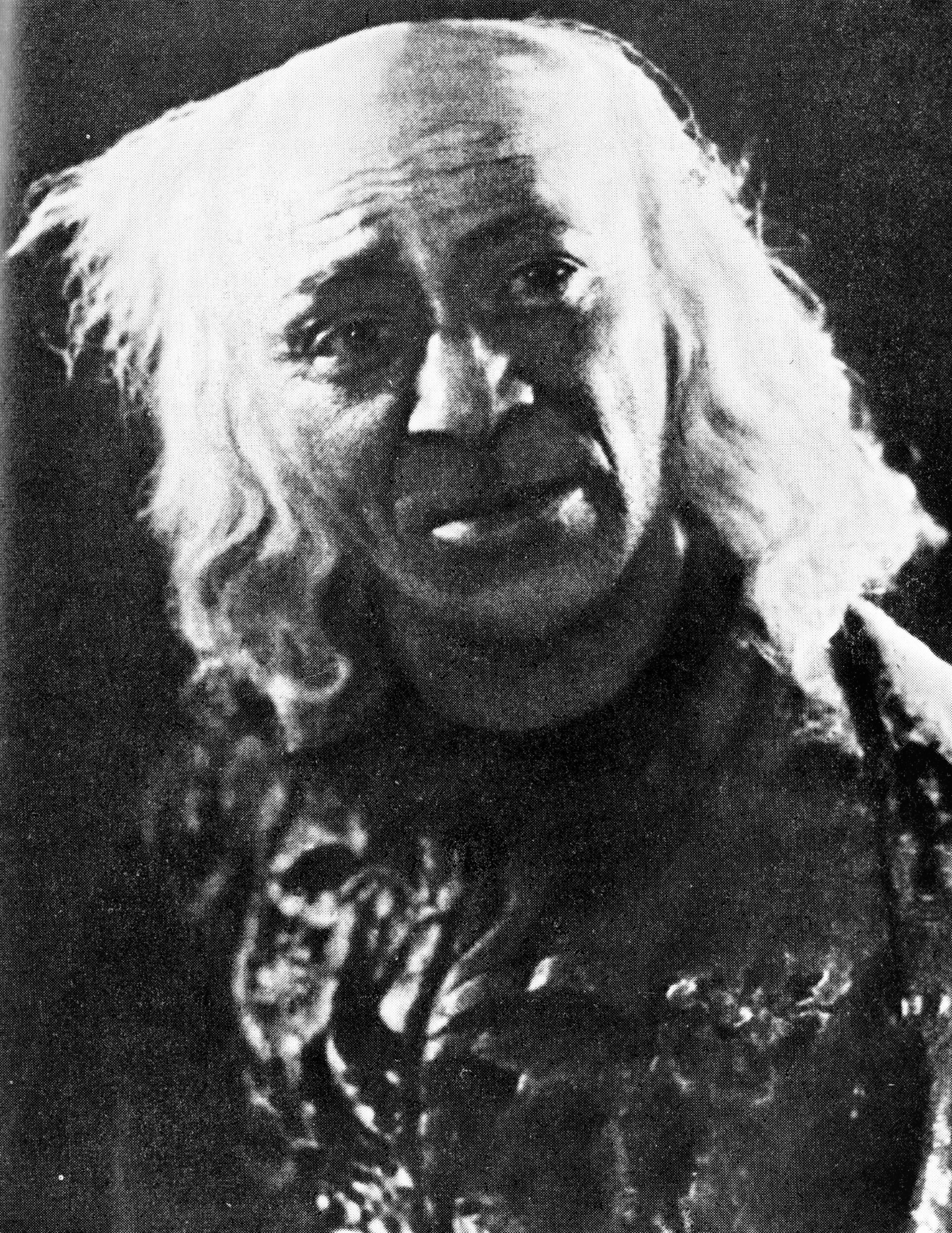 Photographie de Mikhoels dans le rôle du roi Lear.