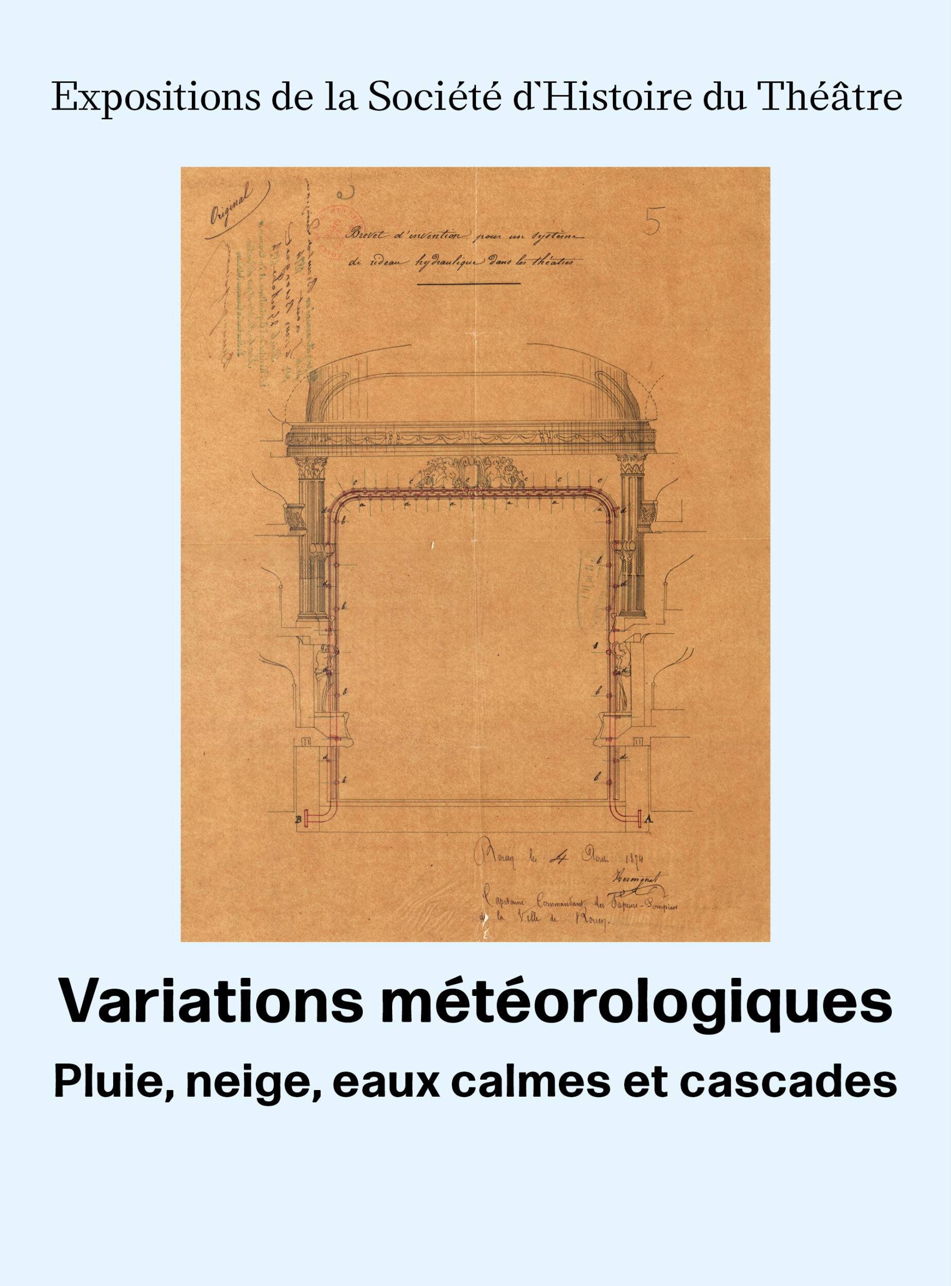 Variations météorologiques.  Pluie, neige, eaux calmes et cascades