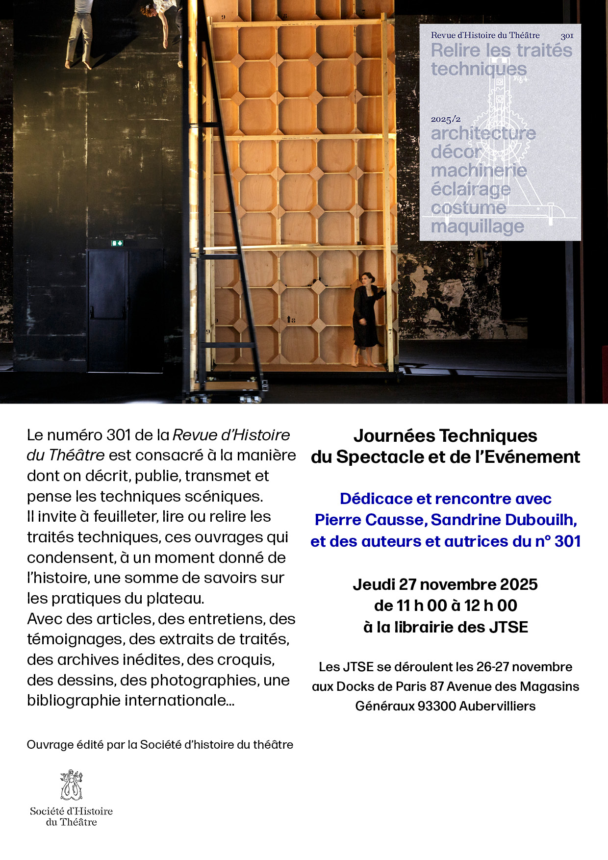 Société d'Histoire du Théâtre